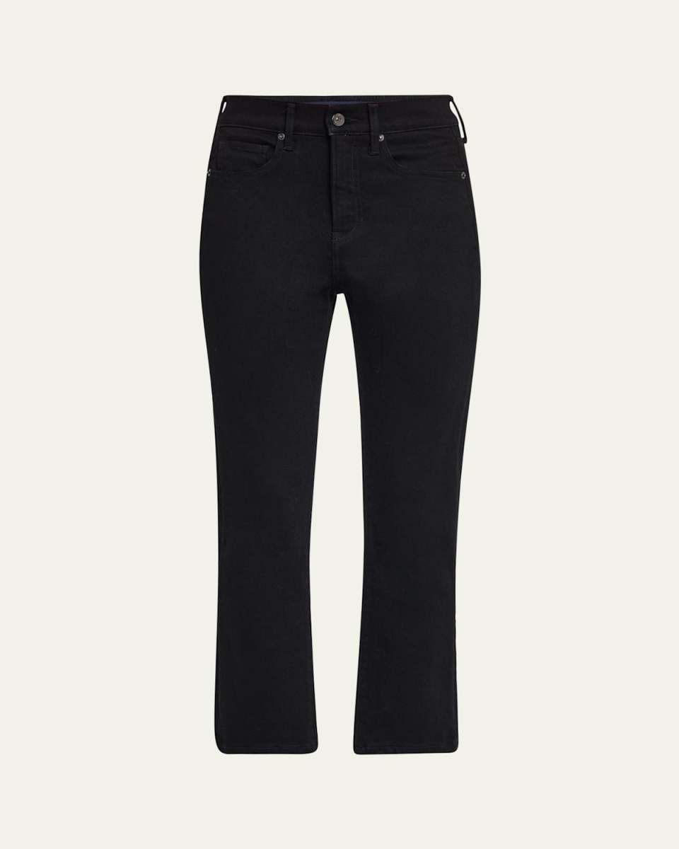 Carly Kick-Flare Crop Jeans